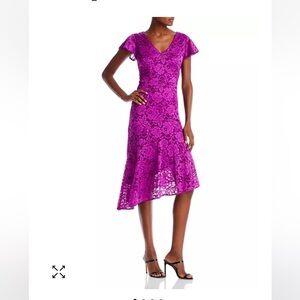 Sam Edelman lace dress (magenta)